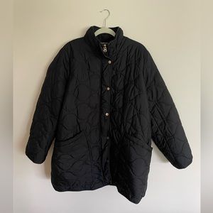 J. Crew Quilted Cocoon Puffer with Primaloft- 3X